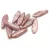 Dagger - Czech Glass Bead - Alabaster Purple Terracotta -5x16mm