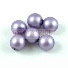 Cseh préselt golyó - Matte Pearl Lavender - 10mm