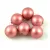 Czech Pressed Round Glass Bead - Matte Pearl Mauve - 12mm