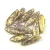 Dagger - Czech Glass Bead - Matt Amethyst Gold Patina - 5x16mm