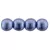 Czech Pressed Round Glass Bead - Sueded Gold Provence - 2.5mm