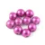 Czech Mates kétlyukú kaboson  - Saturated Metallic Pink - 7mm