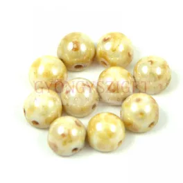   Czech Mates kétlyukú kaboson  - Alabaster Dark Traventin - 7mm
