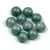 Czech Mates kétlyukú kaboson  - Matte Metallic Light Green - 7mm