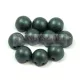 Czech Mates kétlyukú kaboson  - Matte Metallic Fern Green - 7mm