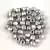Czech Firepolished Round Glass Bead - Aluminium - 2mm