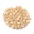 Czech Pressed Round Glass Bead - ivory - 2mm