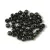 Czech Pressed Round Glass Bead - metallic green - 2mm
