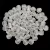 Czech Firepolished Round Glass Bead - Crystal Matte - 3mm