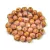Czech Firepolished Round Glass Bead - White Rose Bronze Luster - 3mm