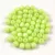 Czech Firepolished Round Glass Bead - Chalk White Milky Citrine - 3mm