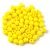 Czech Firepolished Round Glass Bead - Opaque Yellow - 3mm
