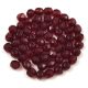 Czech Firepolished Round Glass Bead - Dark Red - 3mm