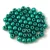 Czech Pressed Round Glass Bead - saturated metallic arcadia - 3mm