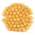 Czech Pressed Round Glass Bead - Opaque Caramel - 3mm