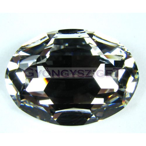 4127 - 39x28mm - Swarovski ovális kaboson - crystal