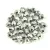 Czech Firepolished Round Glass Bead - silver-4mm