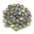 Czech Firepolished Round Glass Bead - Crystal Matt Vitrail - 4mm