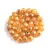 Czech Firepolished Round Glass Bead - opal white traventin-4mm