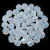 Czech Firepolished Round Glass Bead - Opal White - 4mm