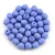 Czech Firepolished Round Glass Bead - Silk Satin Blue - 4mm