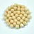 Czech Firepolished Round Glass Bead - Ivory - 4mm