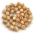 Czech Firepolished Round Glass Bead - White Picasso - 4mm