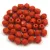 Czech Firepolished Round Glass Bead - opaque terracotta - 4mm