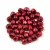 Cseh csiszolt golyó gyöngy -  higher metallic sour cherry -4mm