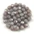 Czech Firepolished Round Glass Bead - Opal Light Mint Purple Bronze - 4mm