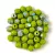 Czech Firepolished Round Glass Bead - Olivin AB - 4mm