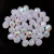 Czech Firepolished Round Glass Bead - Opal Pink AB - 4mm