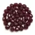 Czech Firepolished Round Glass Bead - Transparent Siam - 4mm