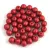 Czech Pressed Round Glass Bead - lavared - 4mm