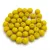 Czech Pressed Round Glass Bead - Silk Satin Olive - 4mm