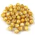 Czech Pressed Round Glass Bead - Alabaster Travertine - 4mm