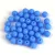 Czech Pressed Round Glass Bead - Light Sapphire - 4mm