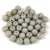 Czech Pressed Round Glass Bead - Opaque Matt Gray Luster - 4mm