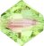 Swarovski bicone 3mm - crystal luminous green
