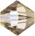 Swarovski bicone 4mm - Crystal Golden Shadow