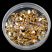 Swarovski bicone 4mm - Crystal Golden Shadow