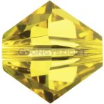 Swarovski bicone 4mm - Light Topaz