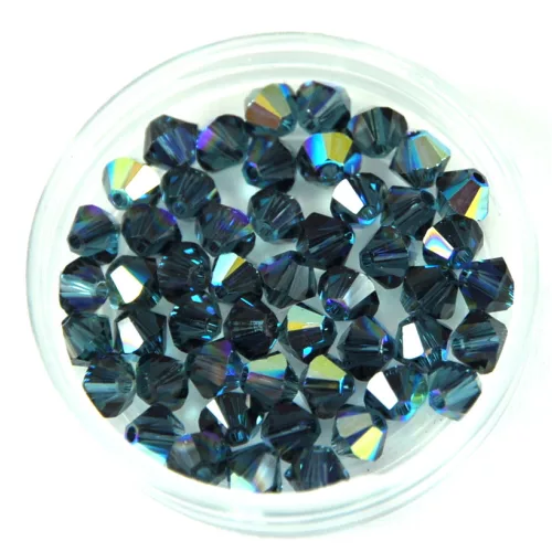 Swarovski bicone 4mm - Montana AB