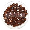 Swarovski bicone 3mm - smoked topaz Swarovski bicone 3mm - smoked topaz