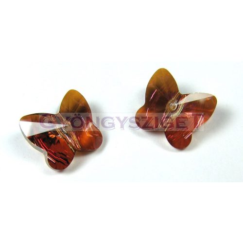 Swarovski - 5754 - Crystal copper pillangó - 12mm