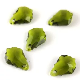 Swarovski - 6090 - 16x11mm - Olivine barokk csepp