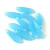 Dagger - Czech Glass Bead - Matt Opal Turquoise Blue - 5x16mm