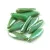 Dagger - Czech Glass Bead - Turquoise Green Picasso - 5x16mm