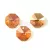 Swarovski - 6401 - Octagon medál- Copper - 12mm