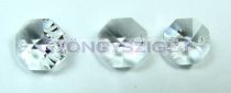 Swarovski - 6404 - crystal octagon twohole gomb - 12mm